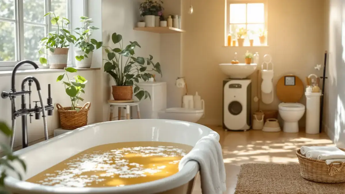 Verwandeln Sie Ihr Bad in eine wertvolle Ressource: praktische Tipps zur effizienten Wiederverwendung des Badewassers.