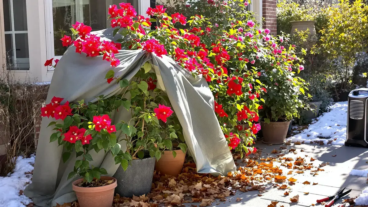 Entdecken Sie die unverzichtbaren Tipps von Gärtnern zur Pflege Ihrer Bougainvillea im Winter