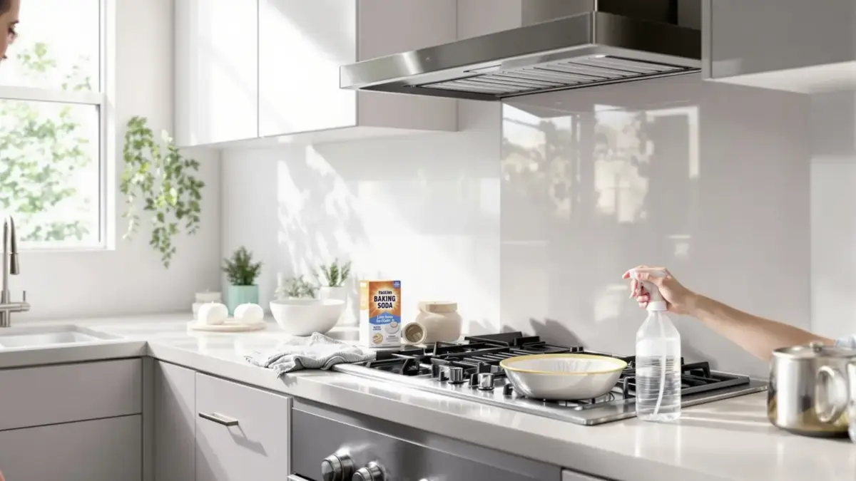 So reinigen Sie Ihre Dunstabzugshaube im Handumdrehen ohne schädliche Chemikalien