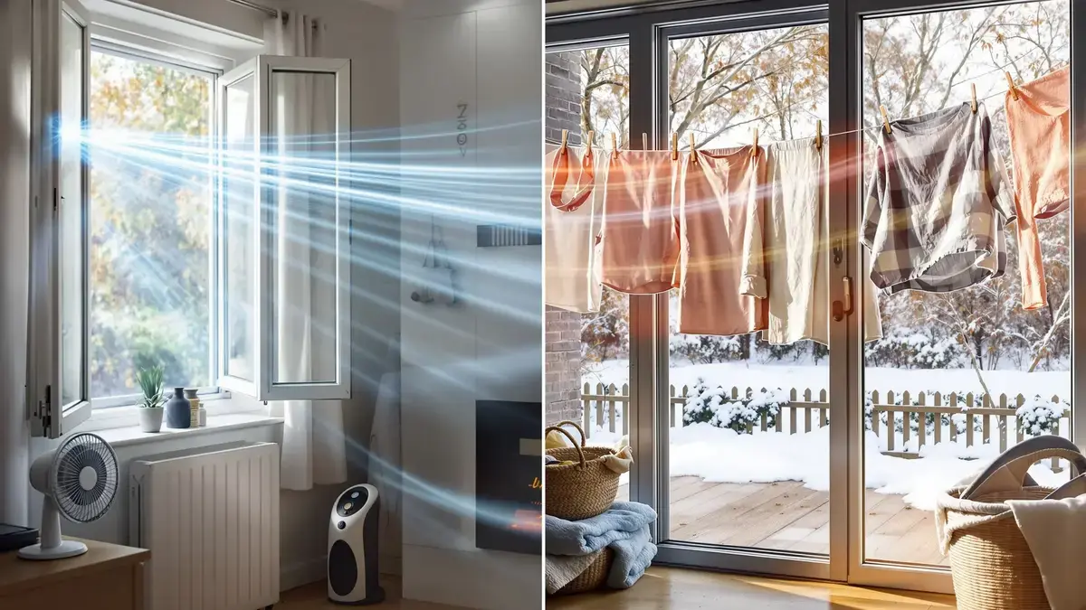 Effektive Tipps, um Ihre Wäsche trotz hoher Luftfeuchtigkeit und fehlender Heizung trocken zu halten