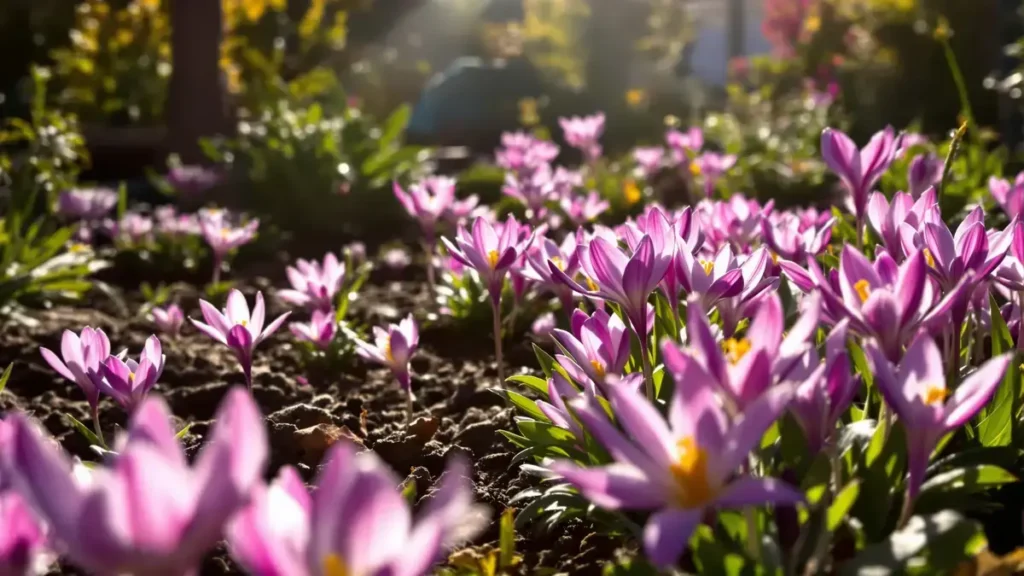 Erfahren Sie alles, was Sie über die Herbstzeitlose wissen müssen, von der Pflanzung bis zur Pflege