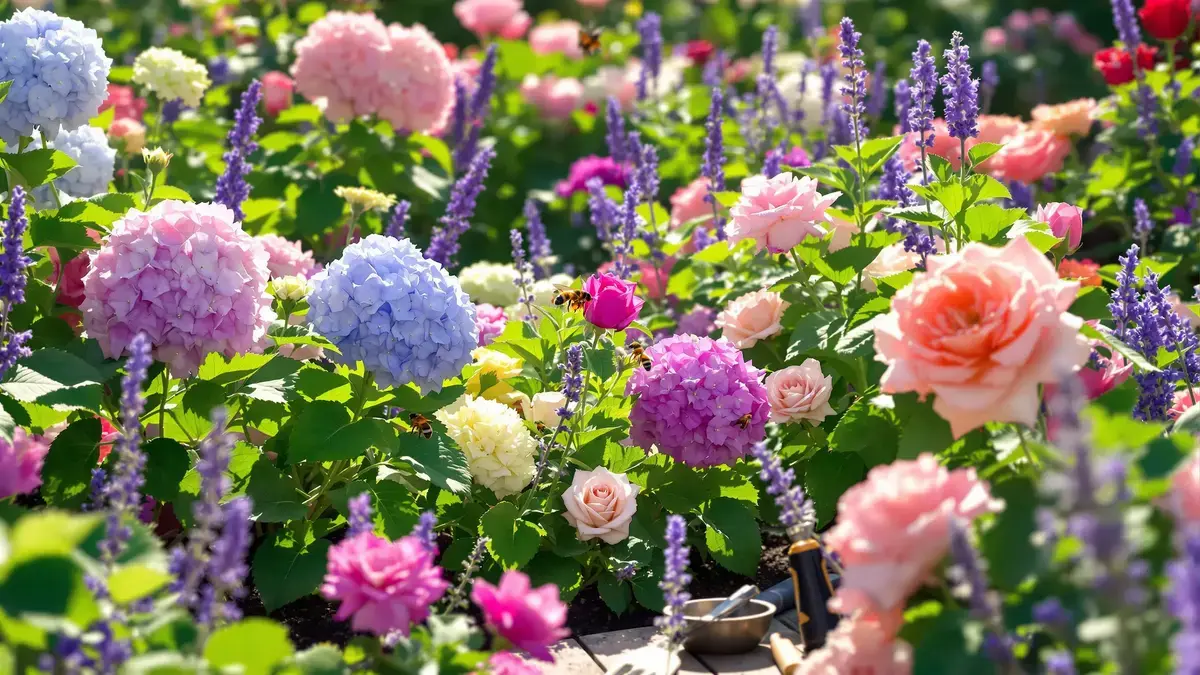 Entdecken Sie, warum Sie Hortensien, Rosen und Lavendel jetzt durch Stecklinge vermehren sollten für einen blühenden Garten