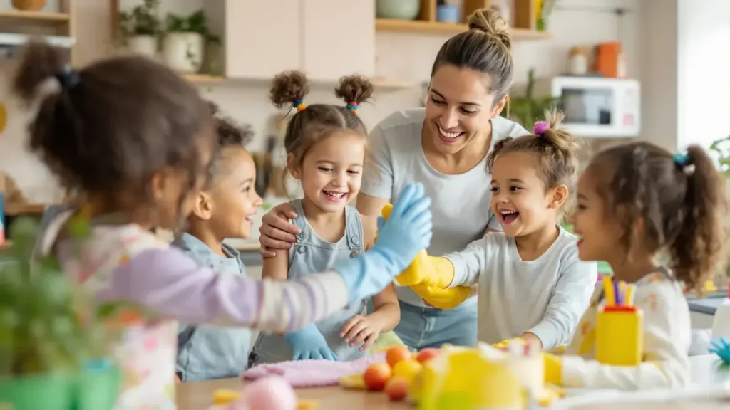Lassen Sie Ihre Kinder bei den täglichen Aufgaben mithelfen: Drei wichtige Tipps