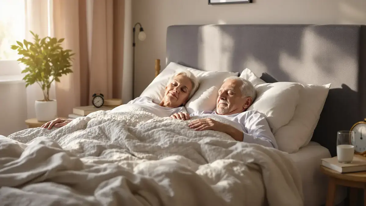 Entdecken Sie die empfohlene Schlafdauer für ein gesundes und aktives Leben ab 60 Jahren