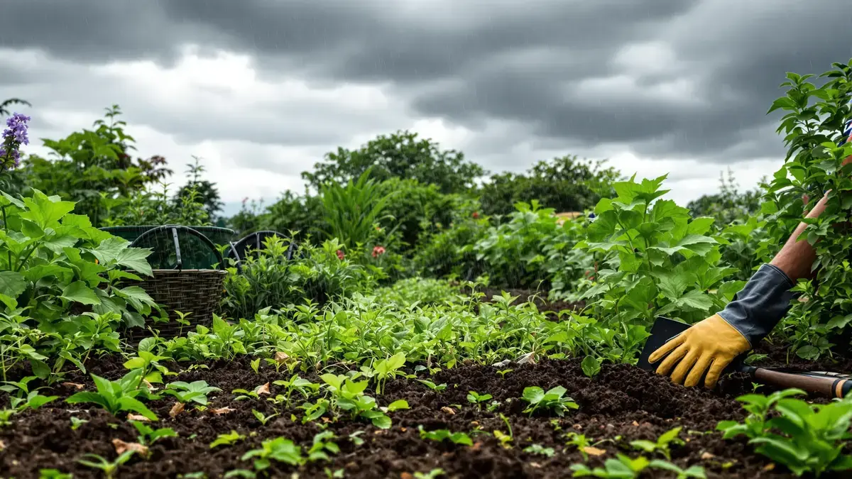 Unkraut breitet sich in Ihrem Garten aus: Handeln Sie schnell, bevor die Regenfälle einsetzen.